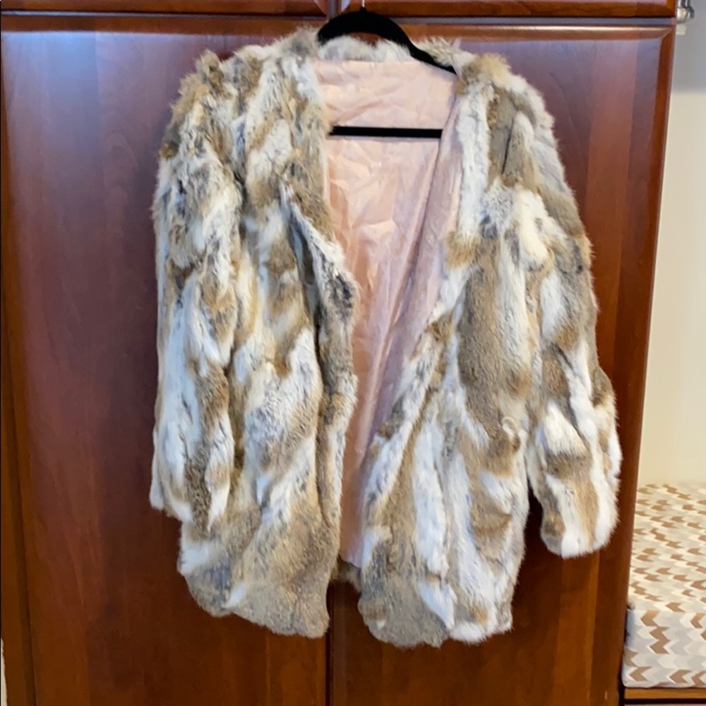 Rabbit fur Coat